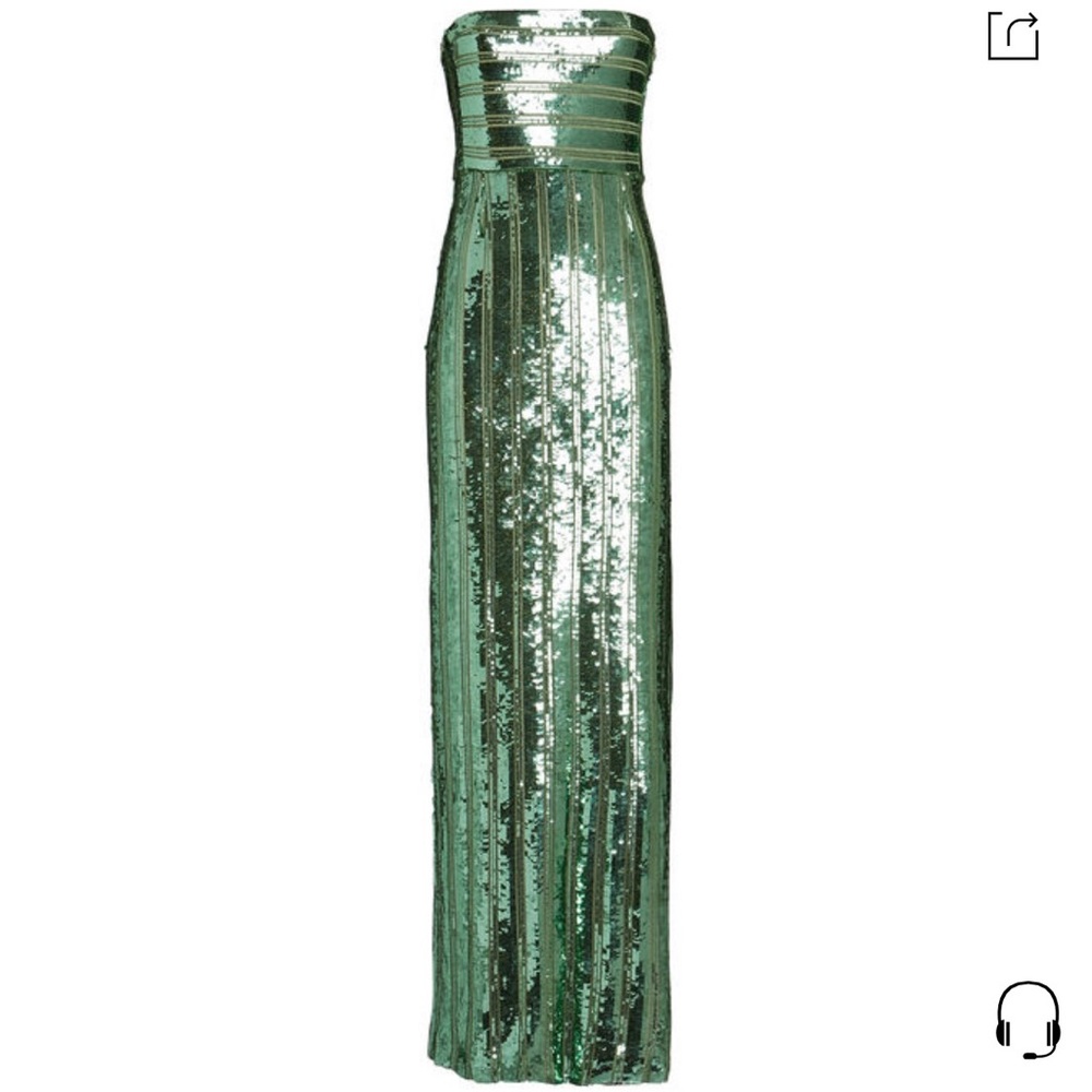ISO Desperately ISO this sequin striped green Galvan London dress.